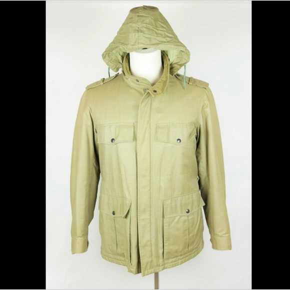 Aquascutum London Light Brown hooded jacket coat - Picture 1 of 8